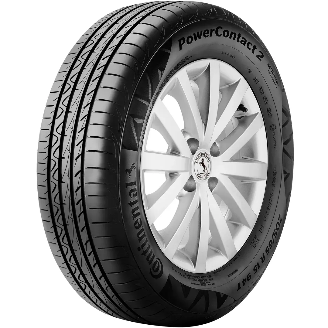 Pneu Continental PowerContact 2, opção equilibrada para aro 15