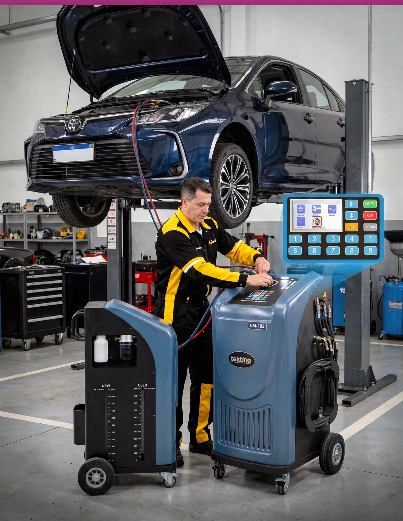 Manutenção de câmbio automático na Pneuscarmg